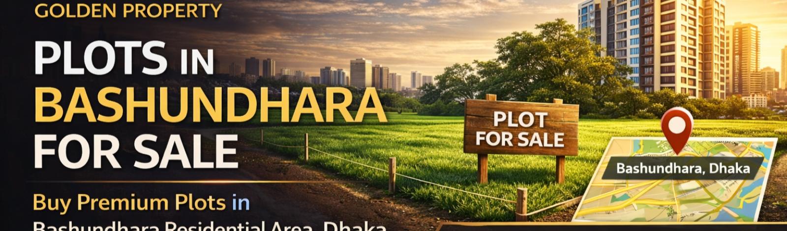 Golden property banner