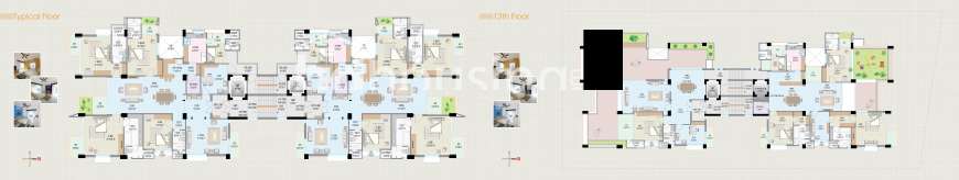 4055 sft Exclusive Apartment @ bashundhara., Apartment/Flats at Bashundhara R/A