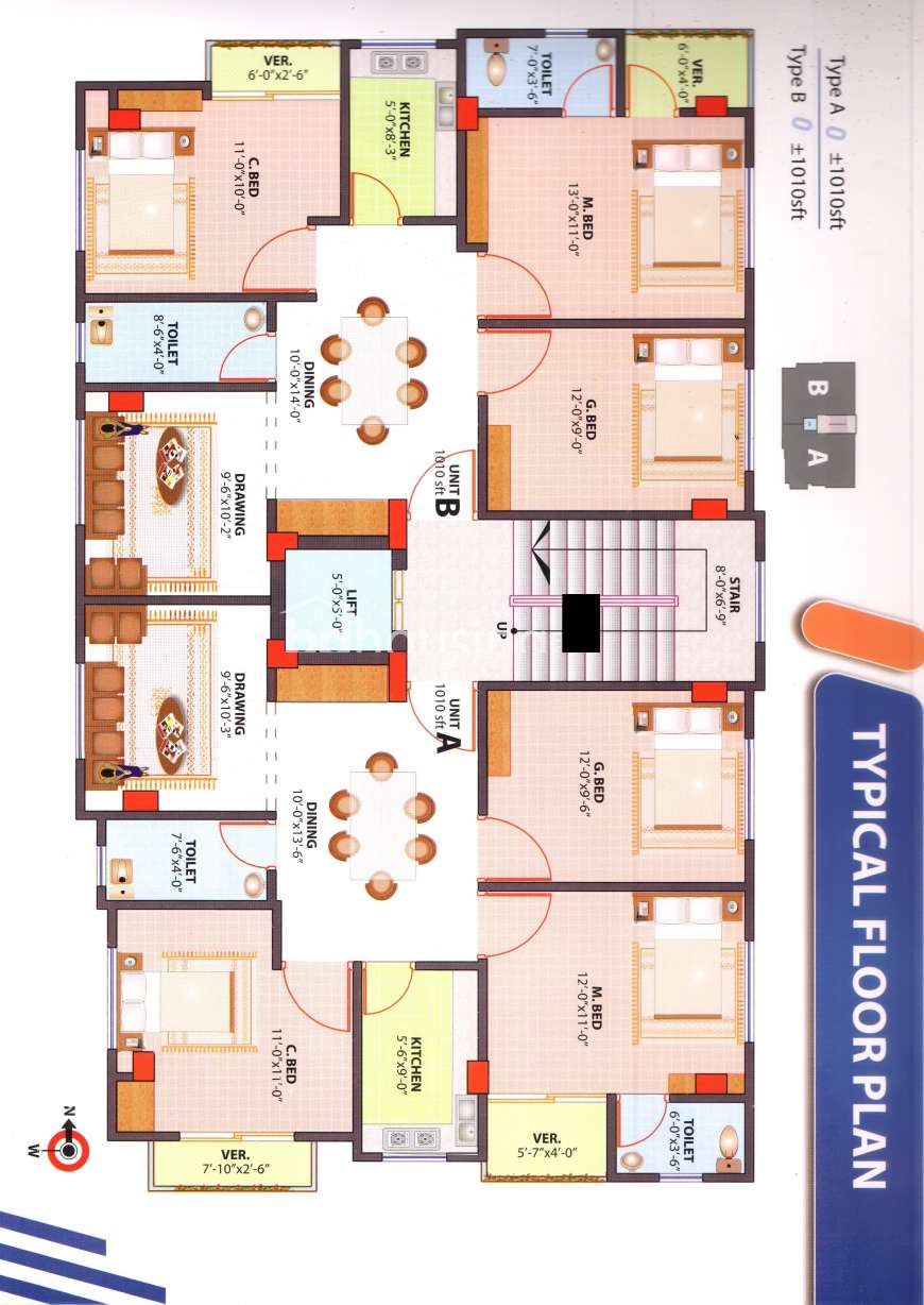 Ansari Developer Ltd., Apartment/Flats at Malibag