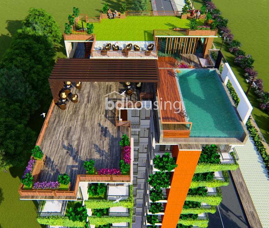 Upcoming Project (50% less) Bashundhara i Extension (2400sft) , Apartment/Flats at Bashundhara R/A