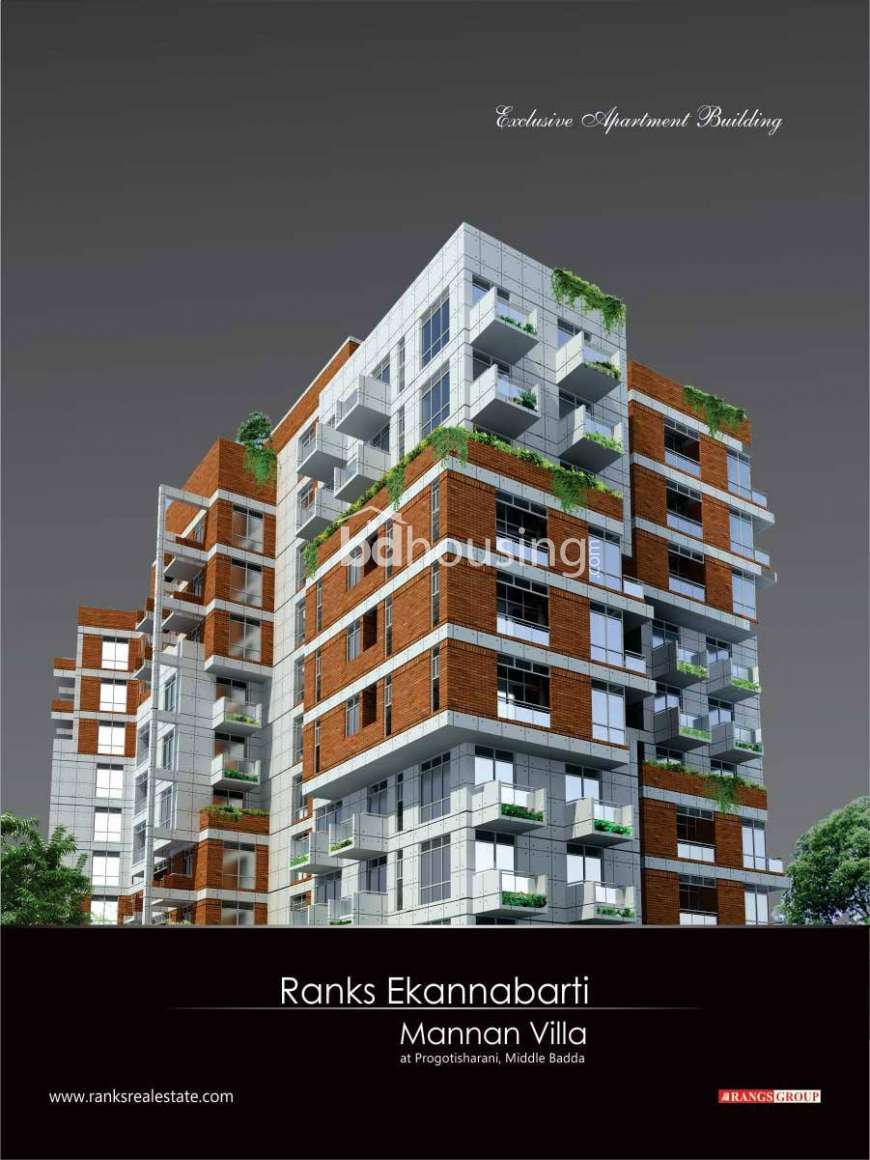 RANKS EKANNABARTI MANNAN VILLA, Apartment/Flats at Badda