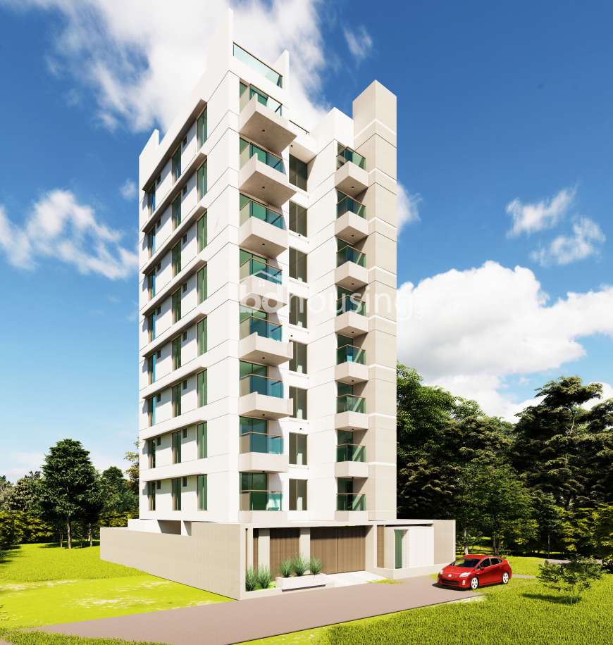 Plot-2516,unit-2050 sft flat of Sena Kalyan at Bashundhara Block-L, Apartment/Flats at Bashundhara R/A