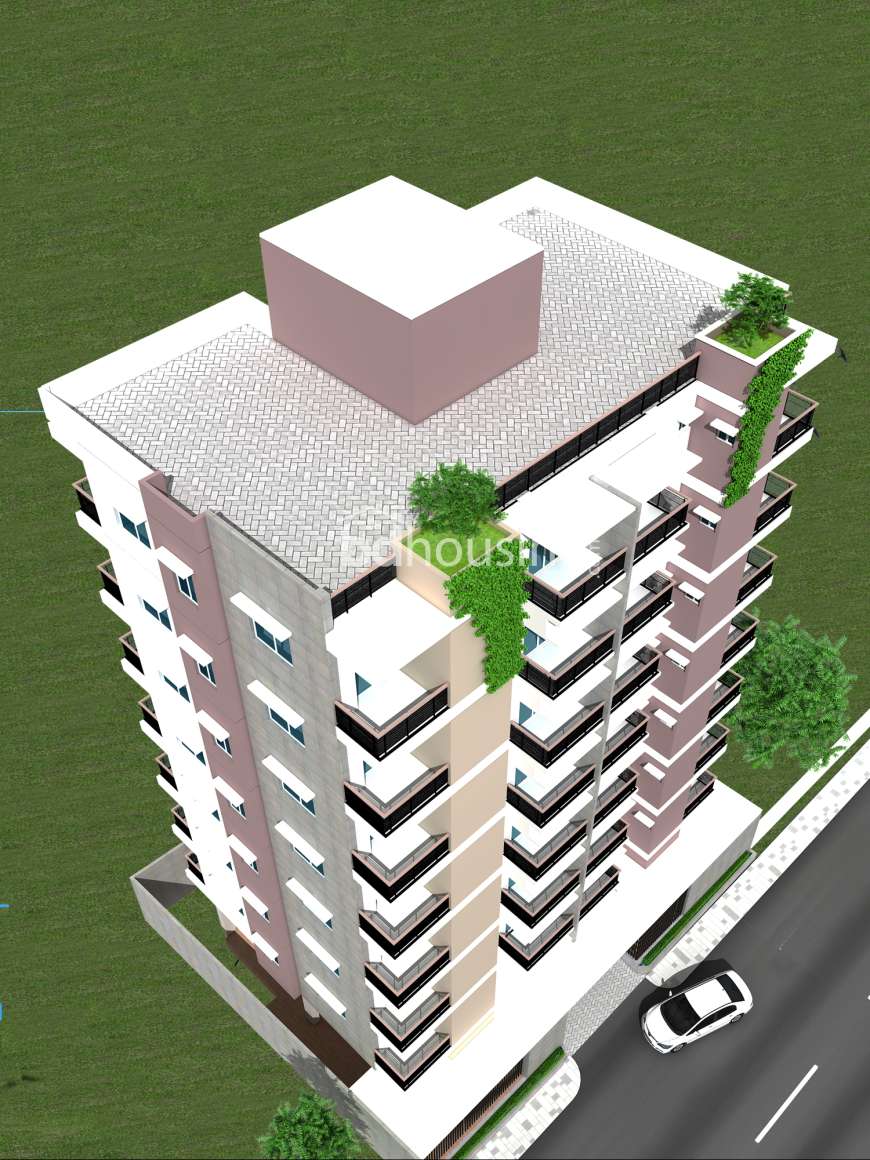 Dihan Shah Asad Palace, Apartment/Flats at Dakshin khan