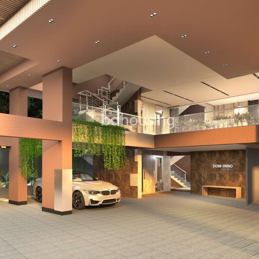 DOM-INNO Valentia airport view apartments at Jashimuddin Avenue, Apartment/Flats at Uttara