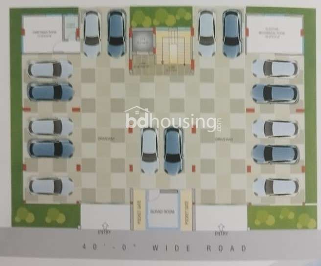 H2 Tower, Apartment/Flats at Bashundhara R/A