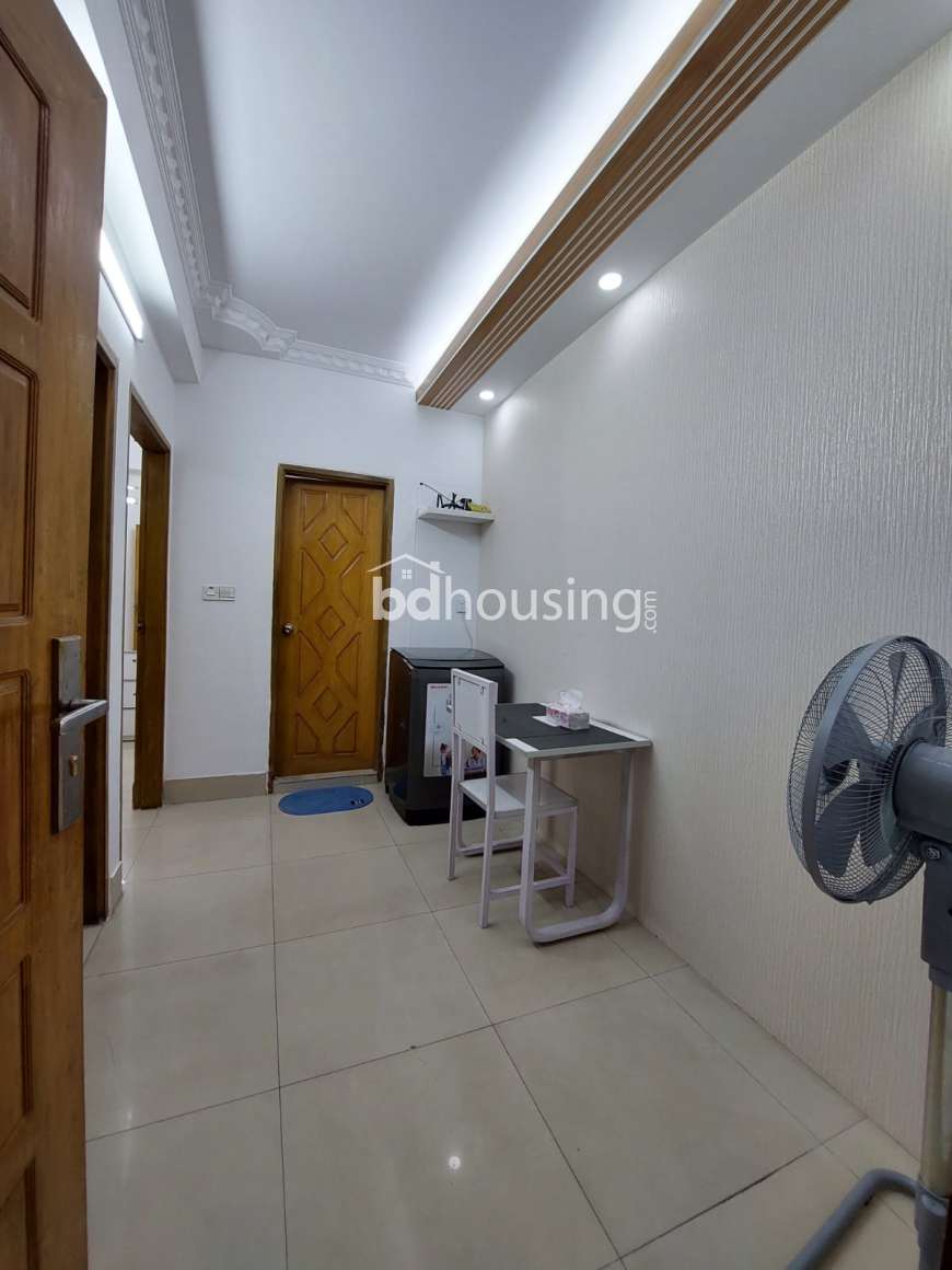 Premium Furnished 1 BHK Apartment Rent in Bashundhara R/A, Apartment/Flats at Bashundhara R/A