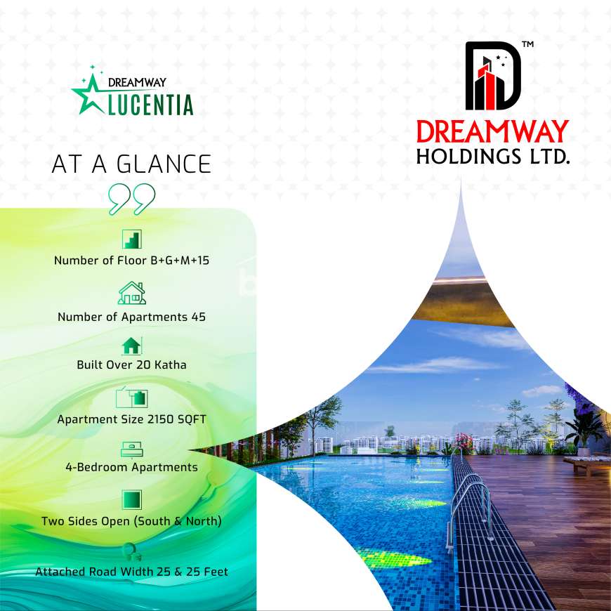 Dreamway Lucentia, Apartment/Flats at Bashundhara R/A