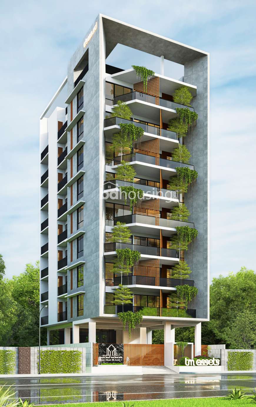 TM Salma Serene, Apartment/Flats at Jolshiri Abason