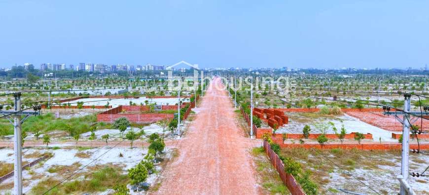 Ati Model Town, Residential Plot at Keraniganj
