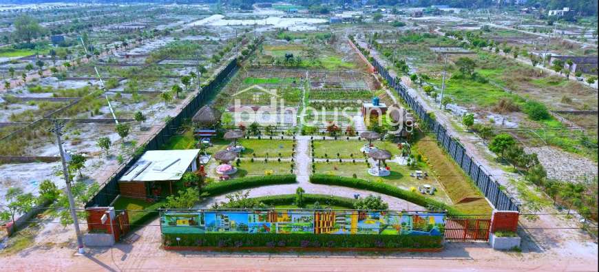 Ati Model Town, Residential Plot at Keraniganj