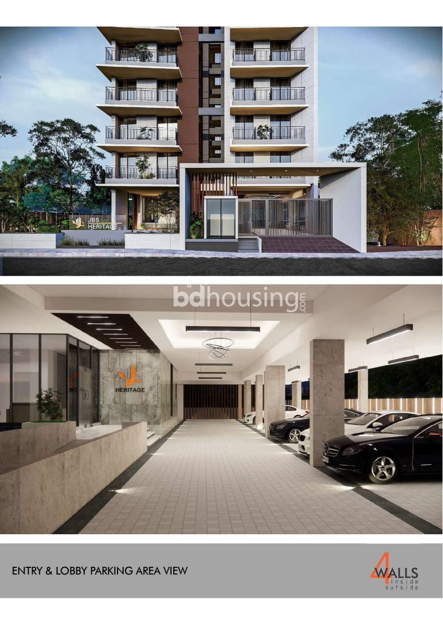 JBS HERITAGE, Apartment/Flats at Bashundhara R/A