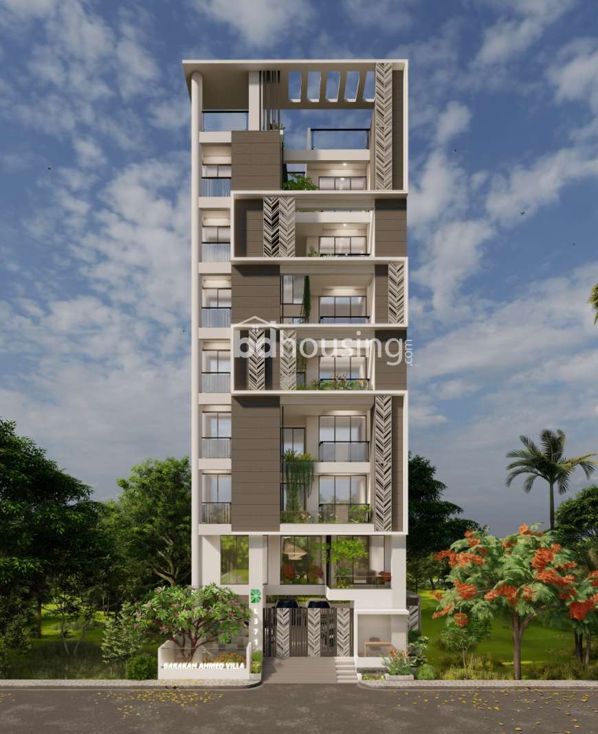 Barakah Ahmed villa, Apartment/Flats at Bashundhara R/A