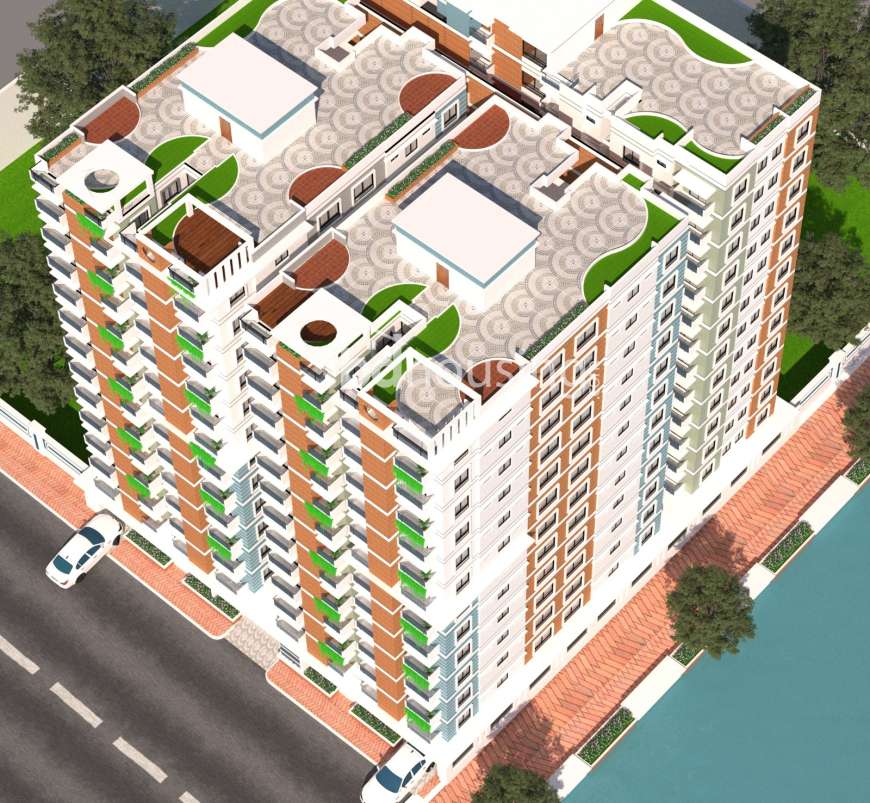 Green Tech lake View, Land Sharing Flat at Modhu City