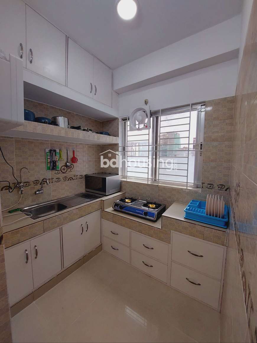 Furnished 1BHK Apartment for Rent in Bashundhara R/A,Dhaka, Apartment/Flats at Bashundhara R/A