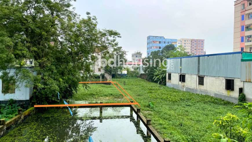উত্তরা খান চানপাড়া বাজারে ৪.১২ কাঠা জমি বিক্রয় -মালিক বিক্রি করছেন, Commercial Plot at Uttar Khan