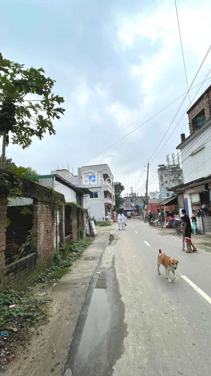 উত্তরা খান চানপাড়া বাজারে ৪.১২ কাঠা জমি বিক্রয় -মালিক বিক্রি করছেন, Commercial Plot at Uttar Khan