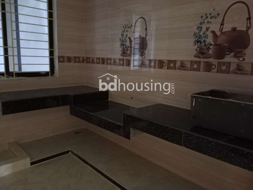 Flat of 1900 SQ Ft- 4 Bed room, 4 toilets, 1 balcony , 1 drawing cum dinning & 1 kitchen with 120 ft parking  , Apartment/Flats at Kalshi