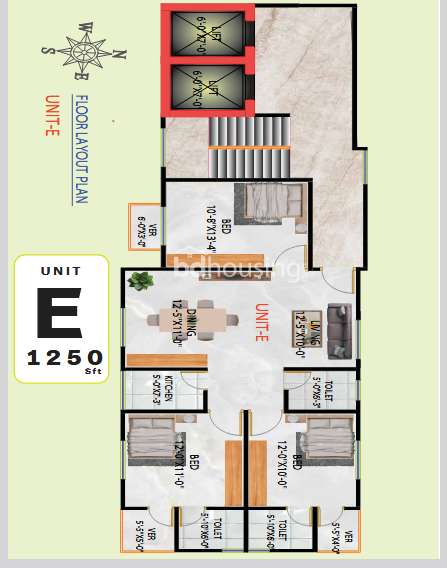 Win Rose Castle , Apartment/Flats at Vatara