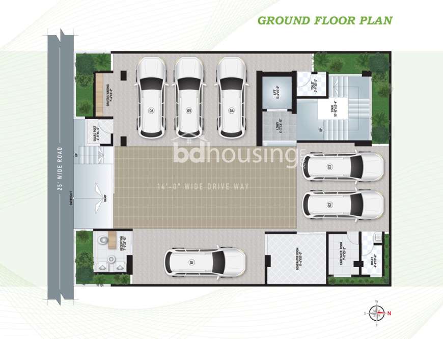 ELH Jakir Kotage, Apartment/Flats at Bashundhara R/A