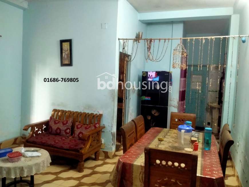 2 Katha Land with House & Flats, Apartment/Flats at Uttar Khan