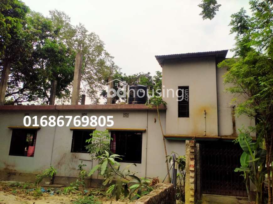 2 Katha Land with House & Flats, Apartment/Flats at Uttar Khan