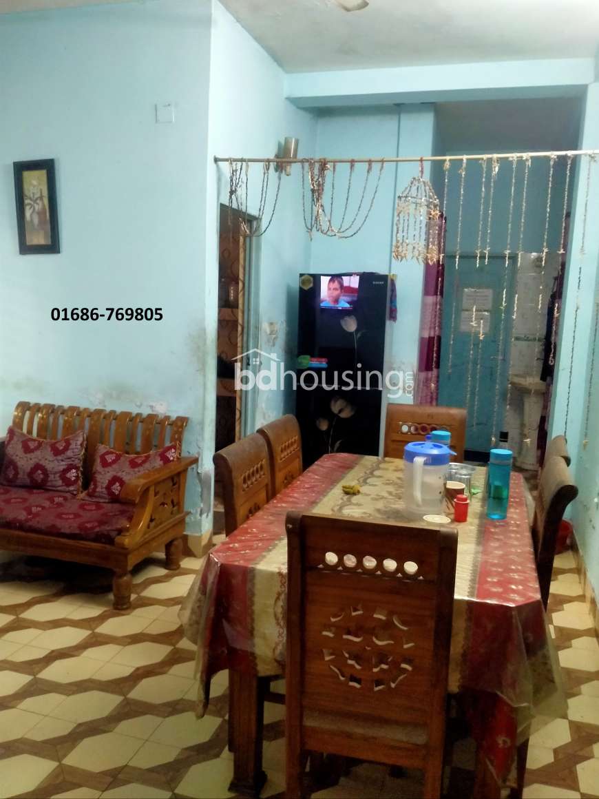 2 Katha Land with House & Flats, Apartment/Flats at Uttar Khan