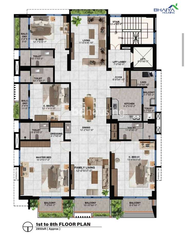 Sheuly's Garden  , Apartment/Flats at Jolshiri Abason