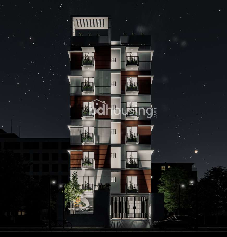Queens White Heart, Apartment/Flats at Bashundhara R/A