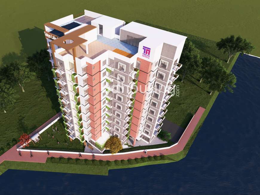 Tokyo Lake Castle, Land Sharing Flat at Bashundhara R/A