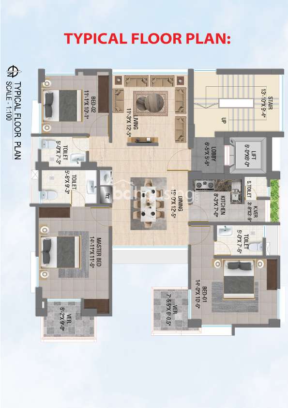 SWAN Gyas Manor, Apartment/Flats at Rampura