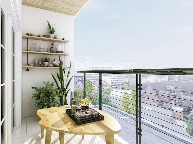 2085 sft ready lake view apartment in Bashundhara D block Evercare road, Apartment/Flats at Bashundhara R/A
