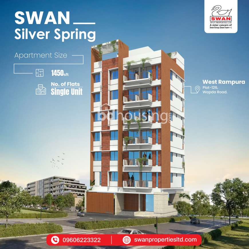 Swan Silver Spring, Apartment/Flats at Rampura