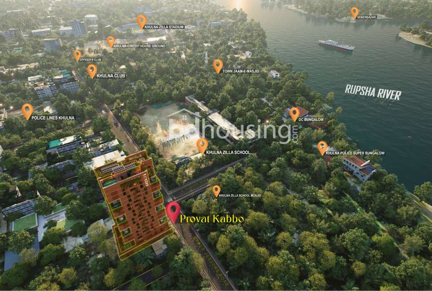 Provat Kabbo, Apartment/Flats at Khan Jahan Ali
