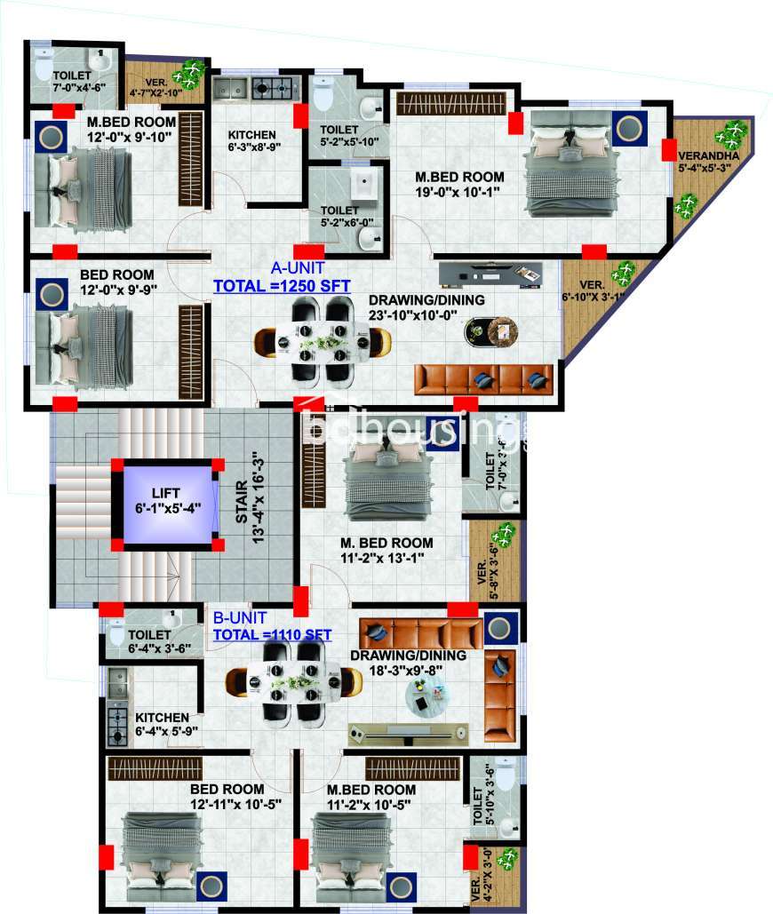 Innovative Solaiman Palace, Apartment/Flats at Lakshmi bazar