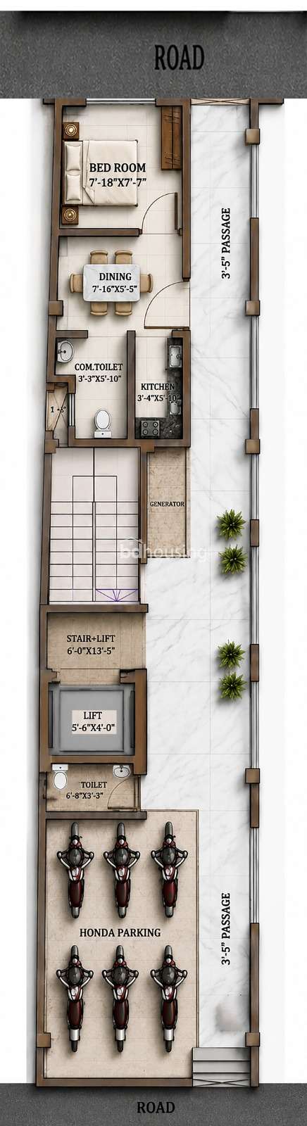 Innovative Bimola Tower, Apartment/Flats at Babu Bazar