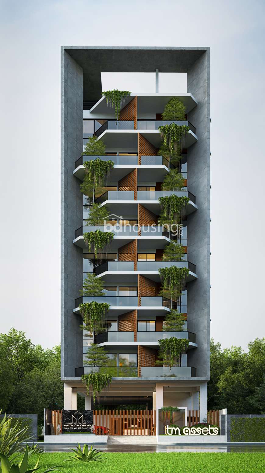 TM Salma Serene, Apartment/Flats at Jolshiri Abason