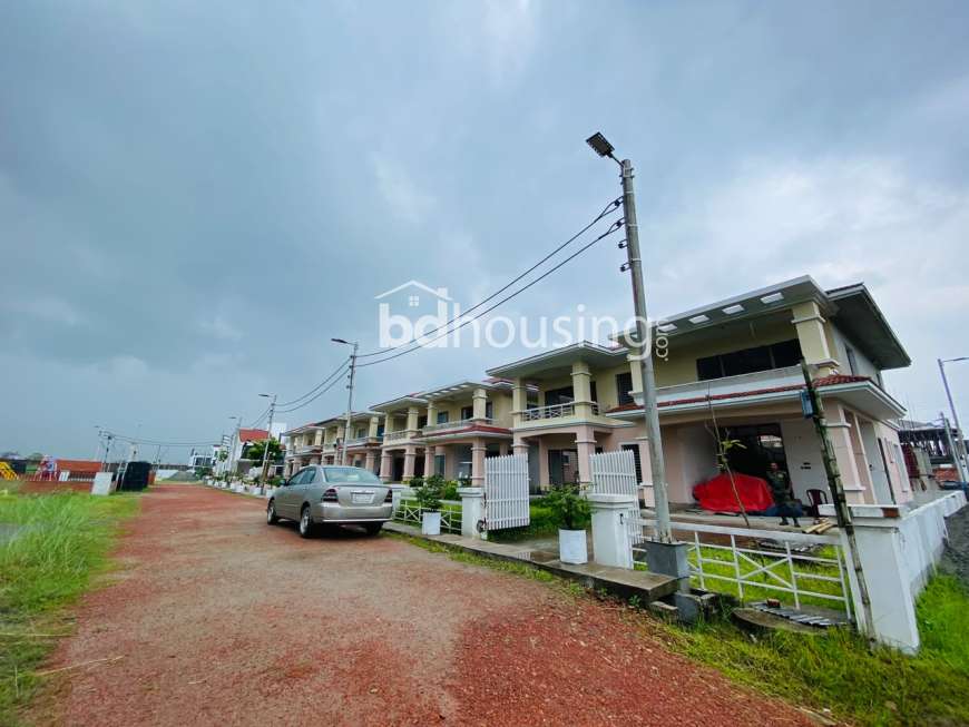 Premium Ready Duplex for Sale | Asian Duplex Town | Purbachal, Duplex Home at Narayangonj Sadar