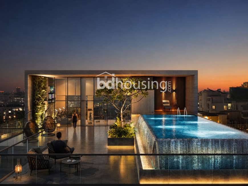 Courtyard ELWOOD, Apartment/Flats at Bashundhara R/A