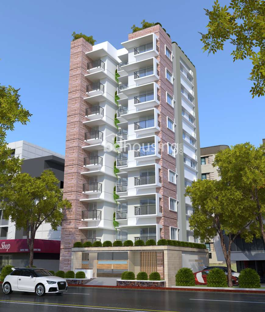 1675 sft south facing single unit Apartment, Apartment/Flats at Bashundhara R/A