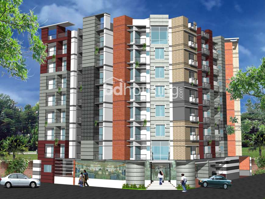 2385 sqft, 4 Beds Under Construction Apartment/Flats for Sale at Shewrapara, Apartment/Flats at Shewrapara