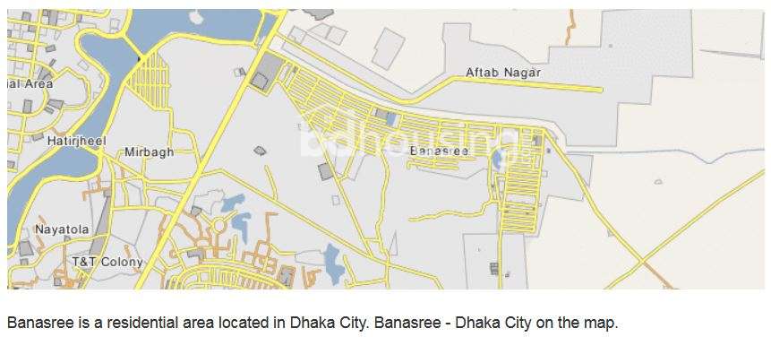 7 katha, Ready  Residential Plot for sale at Banasree , Residential Plot at Banasree