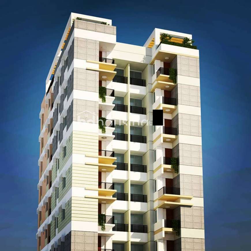 Structure Rowshon Green Palace, Apartment/Flats at Aftab Nagar