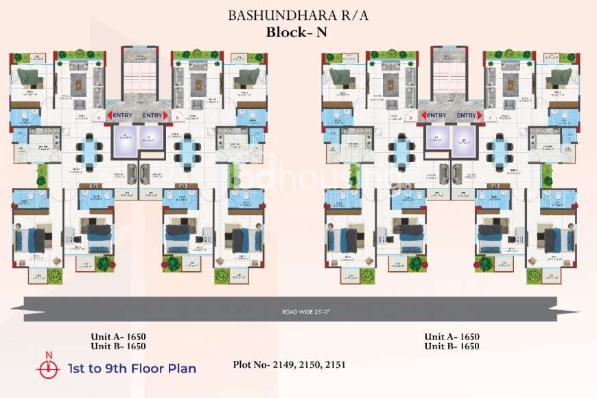 South Villa, Apartment/Flats at Bashundhara R/A