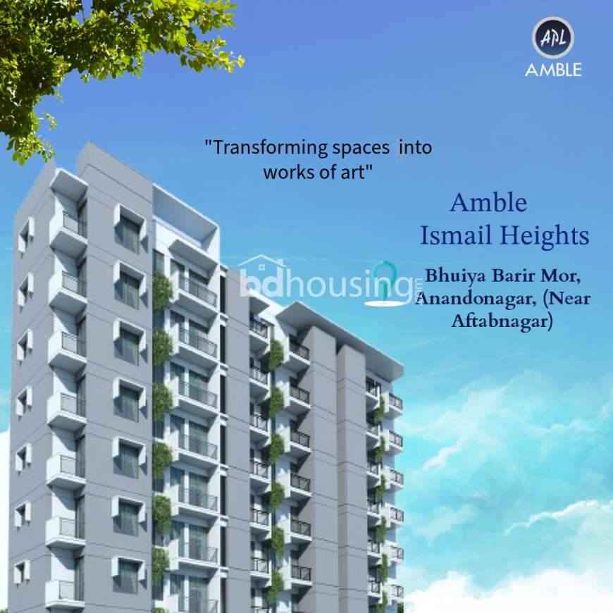 Amble Ismail Heights, Apartment/Flats at Aftab Nagar
