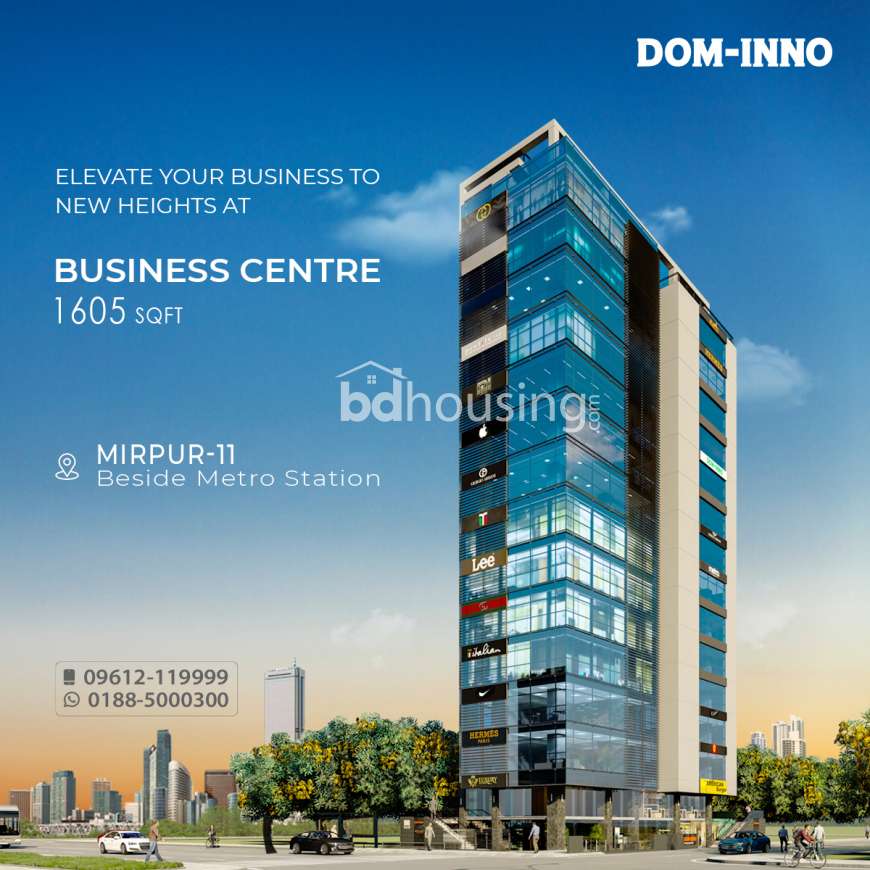 DOM-INNO Business Center, Apartment/Flats at Mirpur 11