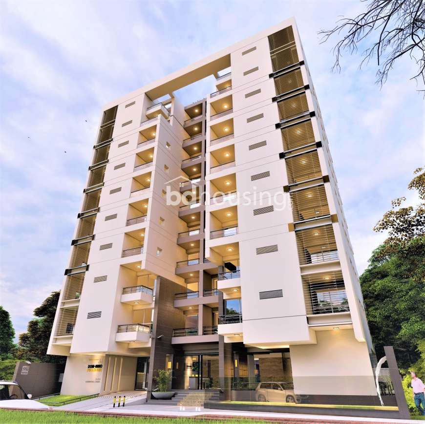 DOM-INNO Piccione the best flats for sale in Dhanmondi 10/A, Apartment/Flats at Dhanmondi
