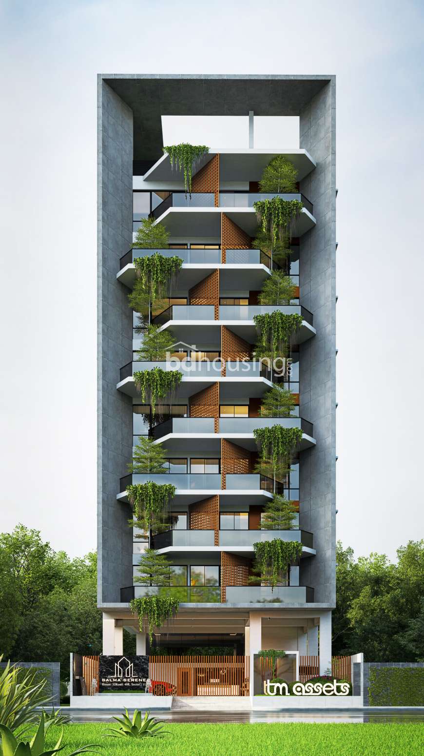 TM Salma Serene, Apartment/Flats at Jolshiri Abason