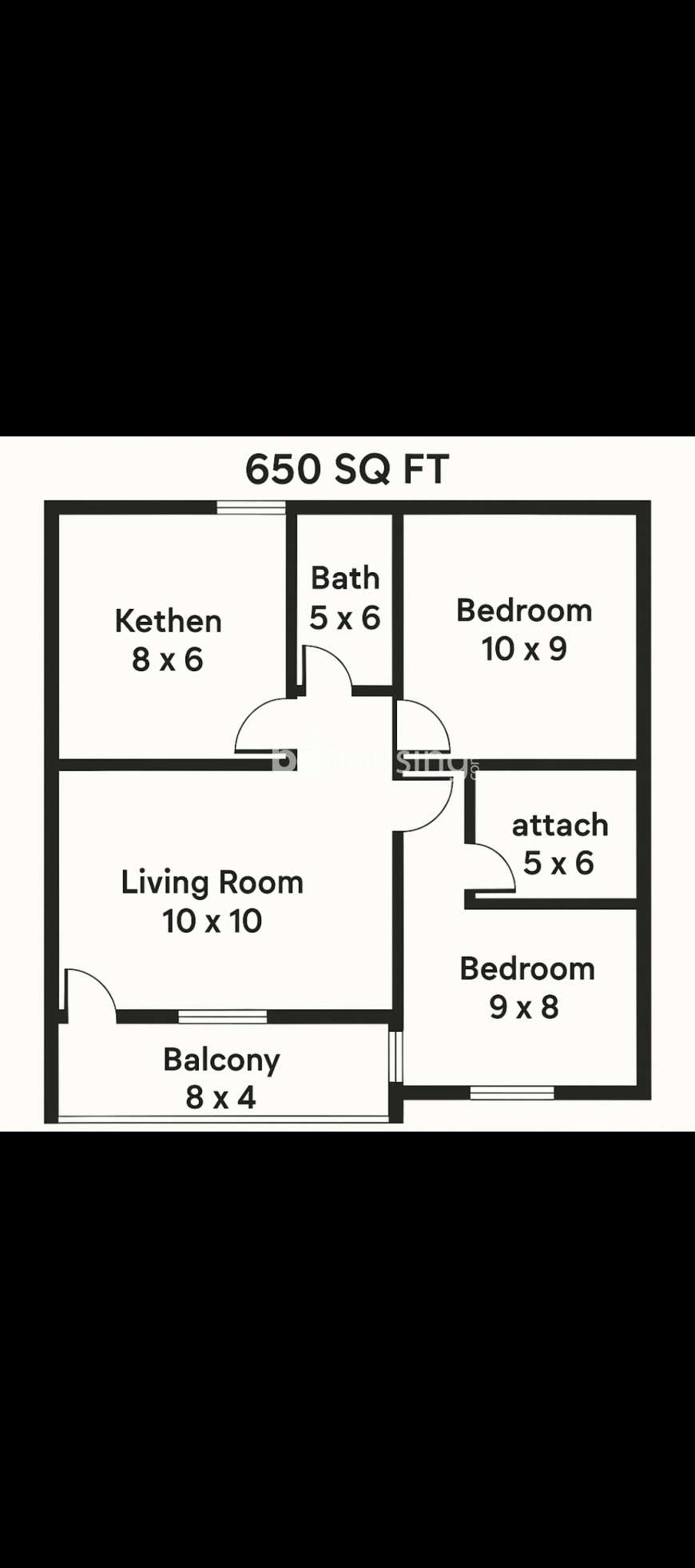 650 sft apartment sale in mirpur 1, Apartment/Flats at Mirpur 1