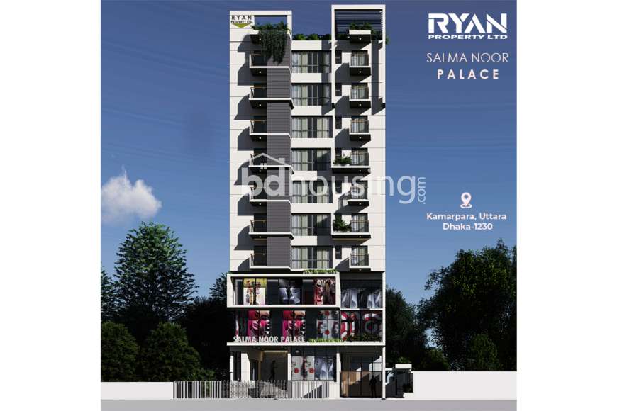 Ryan's Salma Noor Palace, Apartment/Flats at Uttara