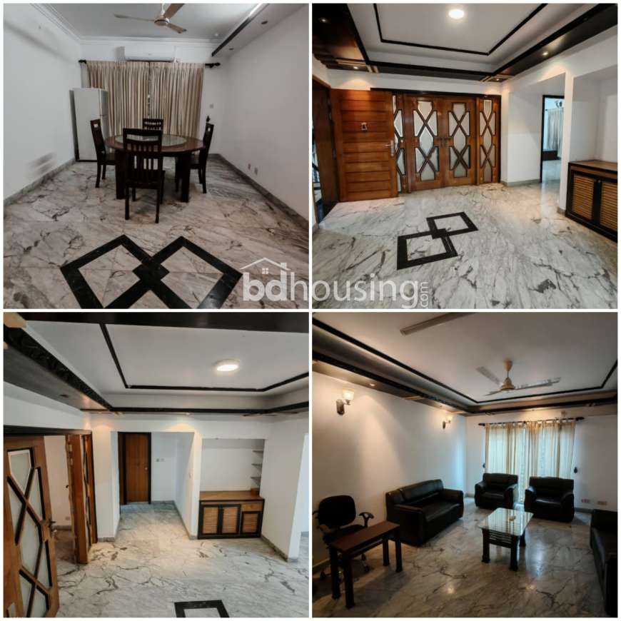 Baridhara UN Road 4 Bed Flat Rent!, Apartment/Flats at Baridhara